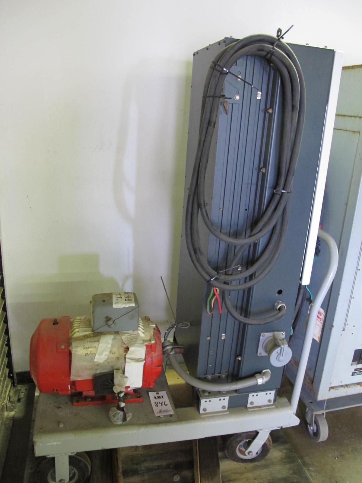 PDL ELECTRONICS MODEL UE250D54 COAST DOWN OIL PUMP W/ VARIABLE CONTROL DRIVE WEB DIGITAL CONTROL (G-46) LOADING & HANDLING FEE $25-846