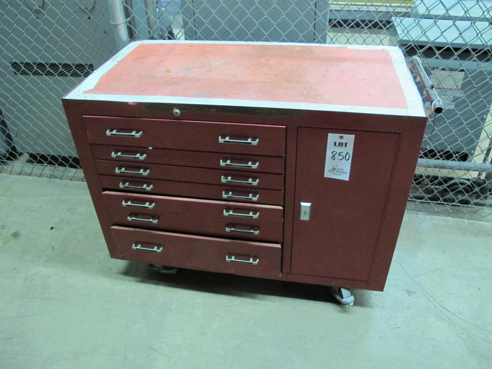 PROTO 7-DRAWER PORTABLE TOOL CABINET (G-46) LOADING & HANDLING FEE $25-850