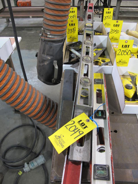 LOT SQUARES & LEVELS (G-49) LOADING & HANDLING FEE $10-2049