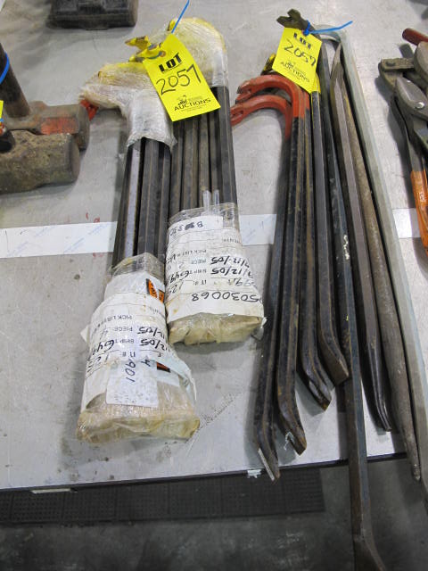 LOT CROW BARS (G-49) LOADING & HANDLING FEE $10-2057