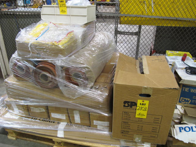 LOT (3) PALLETS SAFETY SUPPLIES (G-49) LOADING & HANDLING FEE $75-2103