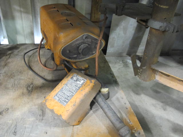 H-FRAME PRESS W/MULTI SPEED POWER UNITS, WILTON 8" MACHINE VISE AND TOOLING (G-49) LOADING & HANDLING FEE $200-2107