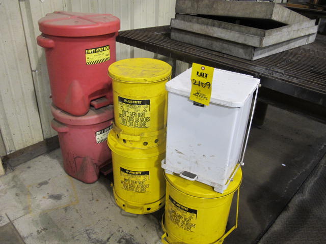LOT SAFETY CANS (G-49) LOADING & HANDLING FEE $10-2109