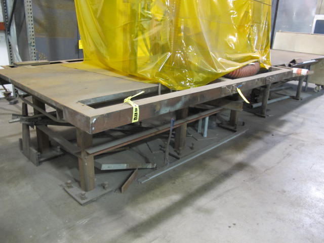 60"X145"X1/2" WELDING TABLE (G-49) LOADING & HANDLING FEE $100-2121