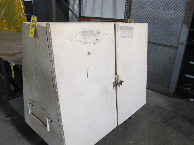 2-DOOR JOB BOX W/ CONTENTS (G-49) LOADING & HANDLING FEE $50-2145