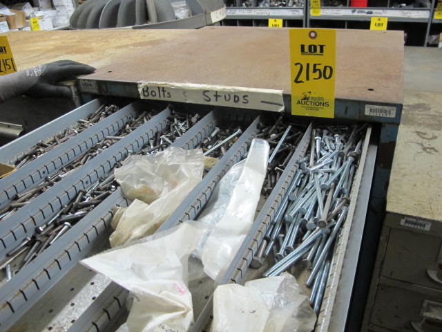 LISTA 10-DRAWER INDUSTRIAL PARTS CABINET W/ BOLTS AND STUDS (G-49) LOADING & HANDLING FEE $50-2150