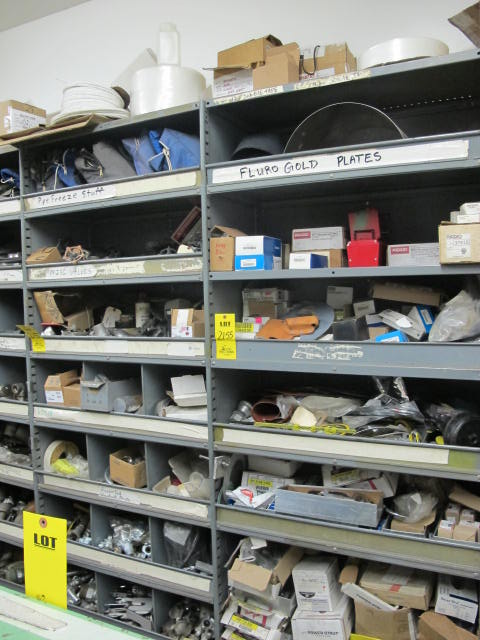 LOT HILTI & RIDGID TOOLING, SS PIPE FITTINGS, ETC (CONTENTS ONLY, NO SHELVING) (G-49) (TO BE PURCHASED ONLY BY AN INSURED BUYER, TO BE LOADED BY HAND. NO FORKLIFT USE ALLOWED.)-2155