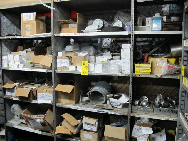 LOT HILTI & RIDGID TOOLING, SS PIPE FITTINGS, ETC (CONTENTS ONLY, NO SHELVING) (G-49) (TO BE PURCHASED ONLY BY AN INSURED BUYER, TO BE LOADED BY HAND. NO FORKLIFT USE ALLOWED.)-2155