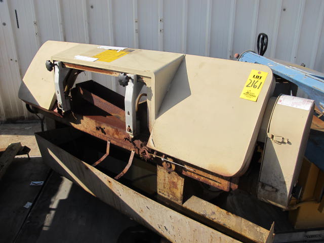 KALAMAZOO HORIZONTAL BANDSAW, PARTS ONLY (G-49) LOADING & HANDLING FEE $50-2161