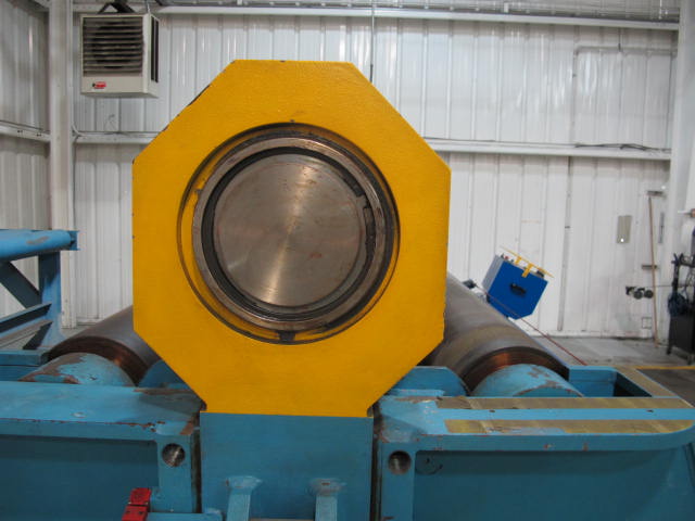 2002 MG ITALIA HELLER CNC 4 ROLL PLATE BENDER, TYPE EH-325 E, HYDRAULIC, 380 MM TOP ROLL, 350 MM LOWER ROLL, 290 MM SIDE ROLL, MAX. BENDING LENGTH 3.100MM, MAX. THICKNESS 25 MM, CN-WIN 98 CNC CONTROL, S/N 01262 (G-49) LOADING & HANDLING FEE $2,500-2183