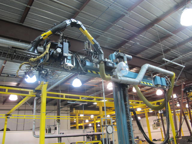 JETLINE WHL-5C-10X10K WELDING MANIPULATOR S/N 010601 (G-49) LOADING & HANDLING FEE $5,000-2184