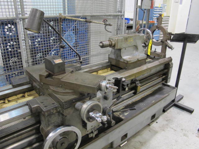 MORI SEIKI MR 2000 ENGINE LATHE, 20" X 80" CC, 11.75" SWING OVER CROSS SLIDE, 8" 4 JAW CHUCK, 4" HOLE THRU, 22.4-1120 RPM, TAILSTOCK, STEADY REST, S/N 4572 (G-49) LOADING & HANDLING FEE $750-2189