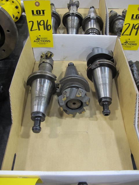 LOT (3) 50 TAPER TOOL HOLDERS (G-49) LOADING & HANDLING FEE $10-2196