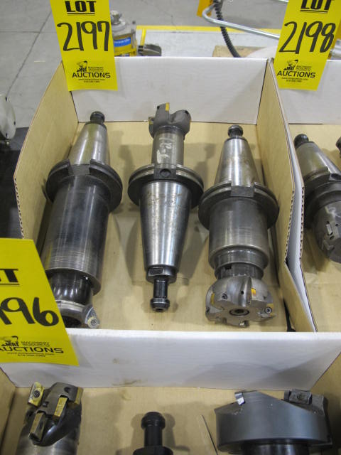 LOT (3) 50 TAPER TOOL HOLDERS (G-49) LOADING & HANDLING FEE $10-2197