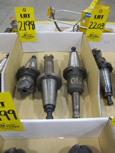 LOT (3) 50 TAPER TOOL HOLDERS (G-49) LOADING & HANDLING FEE $10-2198