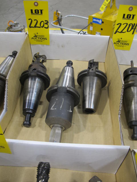 LOT (3) 50 TAPER TOOL HOLDERS (G-49) LOADING & HANDLING FEE $10-2203