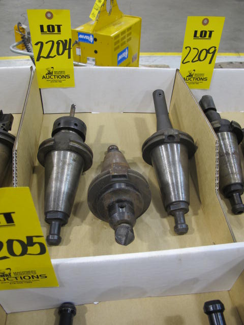 LOT (3) 50 TAPER TOOL HOLDERS (G-49) LOADING & HANDLING FEE $10-2204