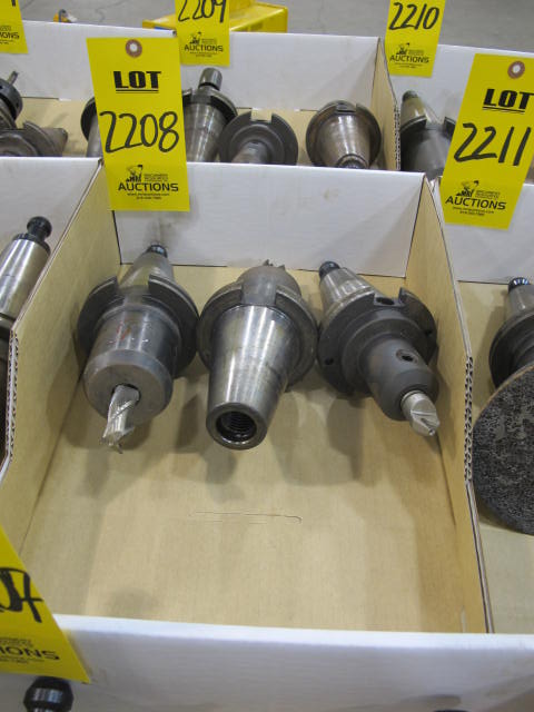 LOT (3) 50 TAPER TOOL HOLDERS (G-49) LOADING & HANDLING FEE $10-2208