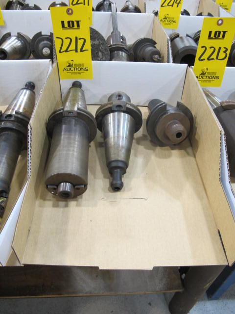 LOT (3) 50 TAPER TOOL HOLDERS (G-49) LOADING & HANDLING FEE $10-2212