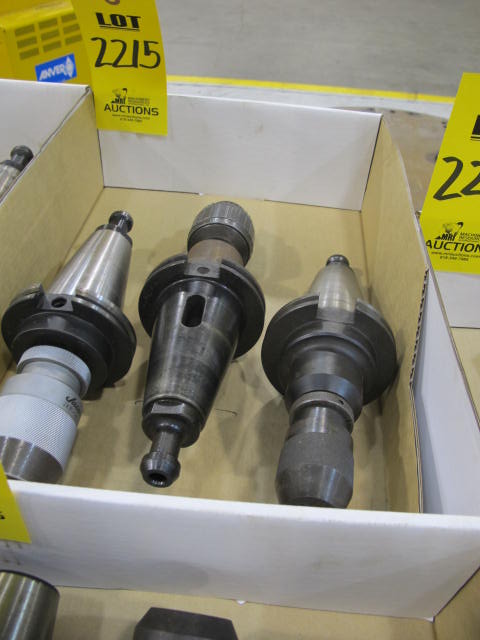 LOT (3) 50 TAPER TOOL HOLDERS (G-49) LOADING & HANDLING FEE $10-2215