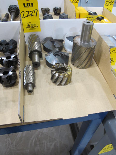 LOT MISC FACING CUTTERS & REAMERS (G-49) LOADING & HANDLING FEE $10-2227