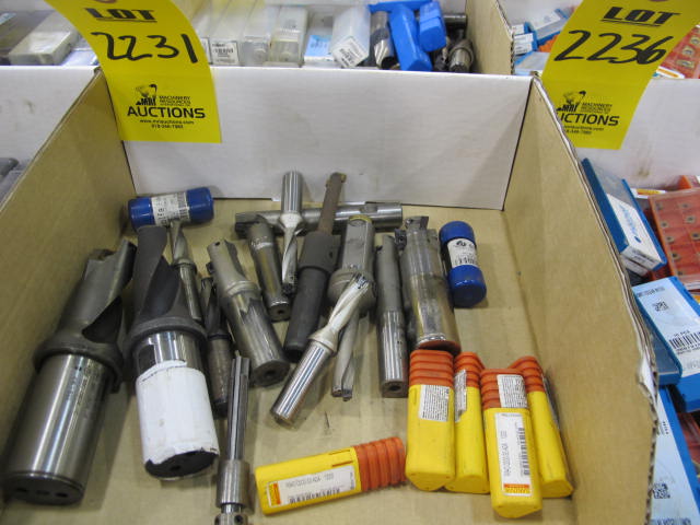 LOT CARBIDE MILLING CUTTERS (G-49) LOADING & HANDLING FEE $10-2231