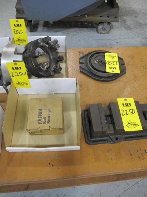 5" MACHINE VISE W/ SWIVEL BASE (G-49) LOADING & HANDLING FEE $10-2250