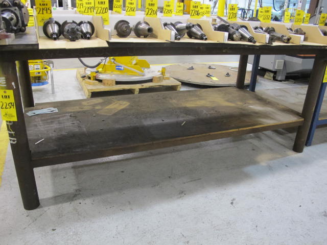 48"X96"X3/4" WELDING TABLE (G-49) LOADING & HANDLING FEE $100-2254