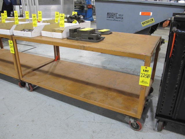 30"X60" PORTABLE METAL TABLE (G-49) LOADING & HANDLING FEE $50-2258