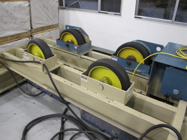 2001 PANDJIRIS PR-30 POWER TANK TURNING ROLL, 30,000 LB TURNING CAPACITY, 17,000 LB LOAD CAPACITY, 6" TO 180" DIAMETER RANGE, PIPE DIAMETER RANGE: 6" -15', 16" WHEELS, S/N 13212X00-2 (G-49) LOADING & HANDLING FEE $25-2277