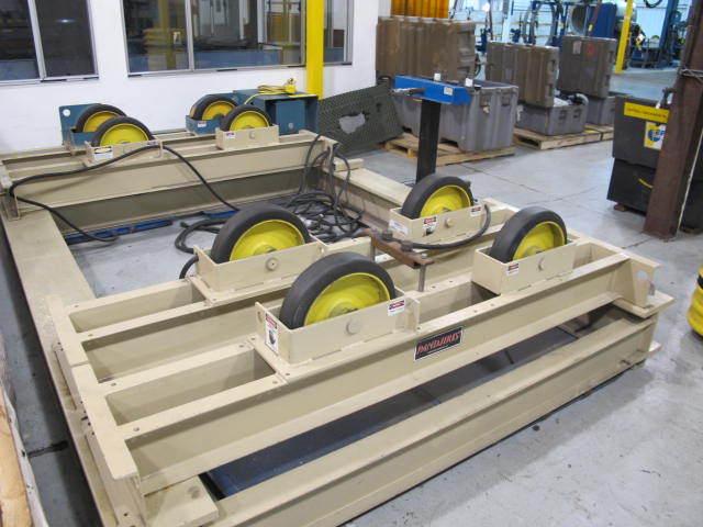 2001 PANDJIRIS PR-30 POWER TANK TURNING ROLL, 30,000 LB TURNING CAPACITY, 17,000 LB LOAD CAPACITY, 6" TO 180" DIAMETER RANGE, PIPE DIAMETER RANGE: 6" -15', 16" WHEELS, S/N 13212X00-2 (G-49) LOADING & HANDLING FEE $25-2277