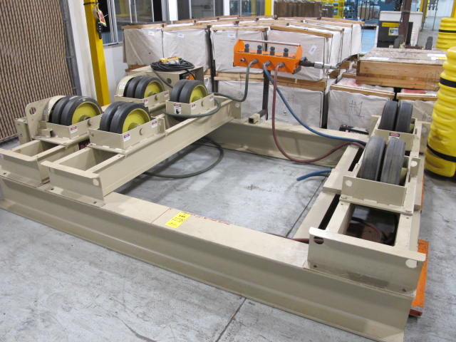 2007 PANDJIRIS PR-50 PR POWER TANK TURNING ROLLS, 50,000 LB TURNING CAPACITY, 10,000 LB LOAD CAPACITY, 6” to 180” DIAMETER RANGE, PIPE DIAMETER RANGE: 6” -15’, 16” WHEELS, S/N 13213X07 (G-49) LOADING & HANDLING FEE $25-2278
