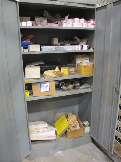 CABINET W/ WELDING SUPPLIES (G-49) LOADING & HANDLING FEE $50-2280