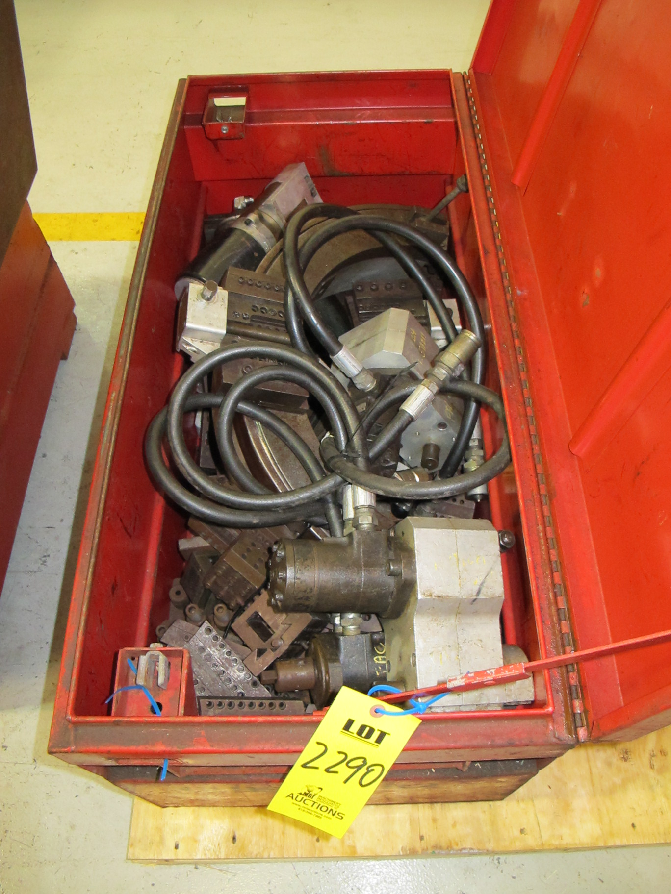 TRI-TOOL MODEL 6200L 20" OD CLAM SHELL SUB ASSEMBLY MACHINE W/ HYDRAULIC POWER SUPPLIES & TOOLING (G-49) LOADING & HANDLING FEE $25-2290