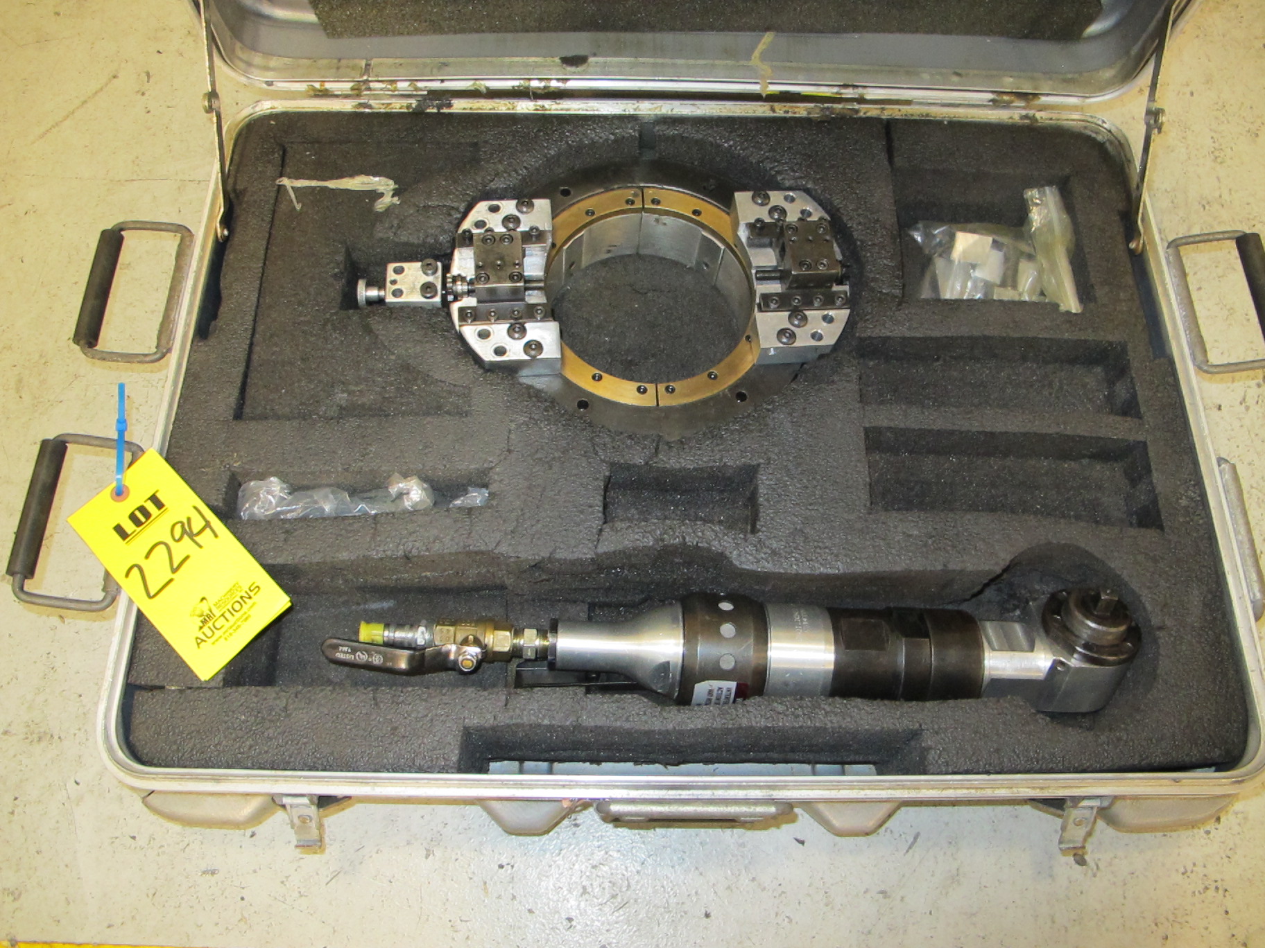 TRI-TOOL 6" OD GROOVE NOZZLE MACHINING SYSTEM (G-49) LOADING & HANDLING FEE $25-2294