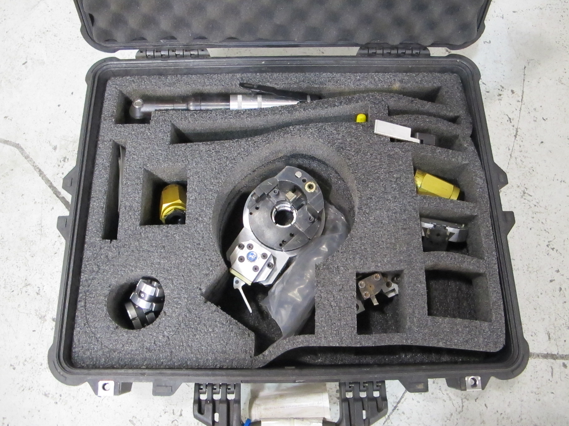 TRI-TOOL 1" OD GROOVE NOZZLE, CLAM SHELL MACHINING SYSTEM W/ DRIVE (G-49) LOADING & HANDLING FEE $25-2297