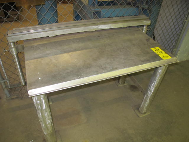 SS WELDING INSPECTION AND CUTTING TABLE (G-49) LOADING & HANDLING FEE $25-2345