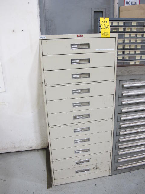 TAB 11-DRAWER HEAVY DUTY TOOL CABINET W/ TOOLING (G-49) LOADING & HANDLING FEE $50-2360