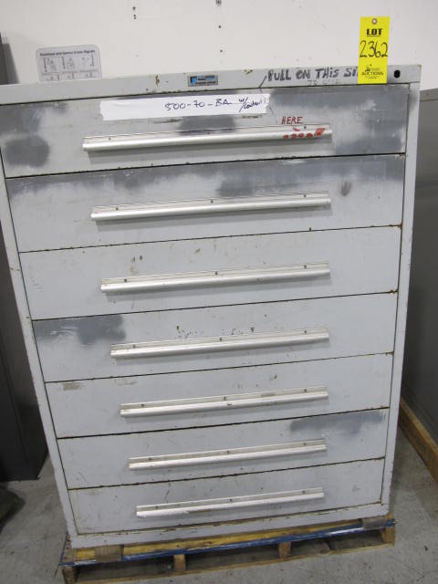 RACK ENGINEERING 7-DRAWER CABINET (G-49) LOADING & HANDLING FEE $50-2362