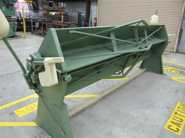 CHICAGO SB 1014 HAND BRAKE, 10' X 14 GAUGE, S/N 329643T (G-40) LOADING & HANDLING FEE $250-2372