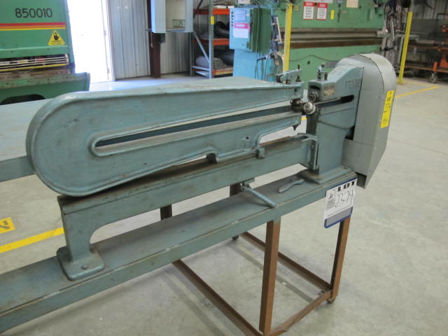 PEXTO 299-C RING & CIRCLE SHEAR, 20 GAUGE, S/N 5/55 (G-40) LOADING & HANDLING FEE $100-2374