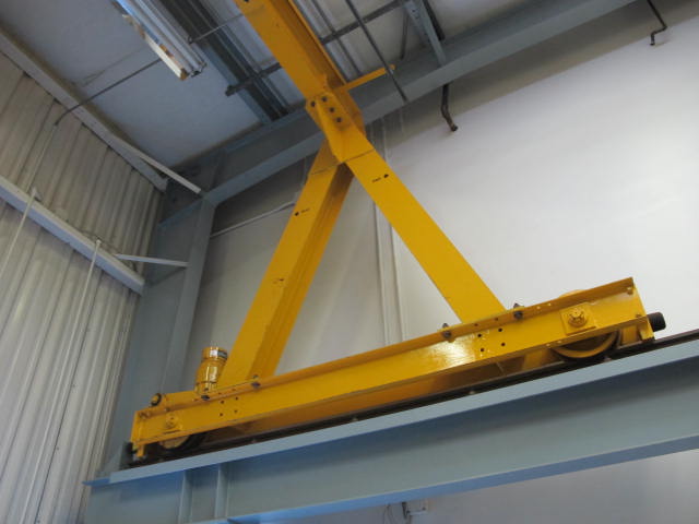 ACCO 6-TON TOP RIDING BRIDGE CRANE W/ ELECTRIC PENDANT CONTROL (G-40) LOADING & HANDLING FEE $2,500-2416