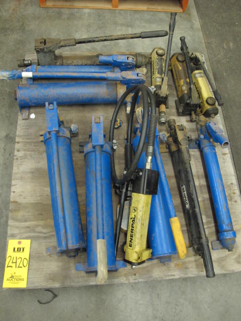 LOT (12) HYDRAULIC PORTABLE POWER SUPPLIES (G-20) LOADING & HANDLING FEE $25-2420