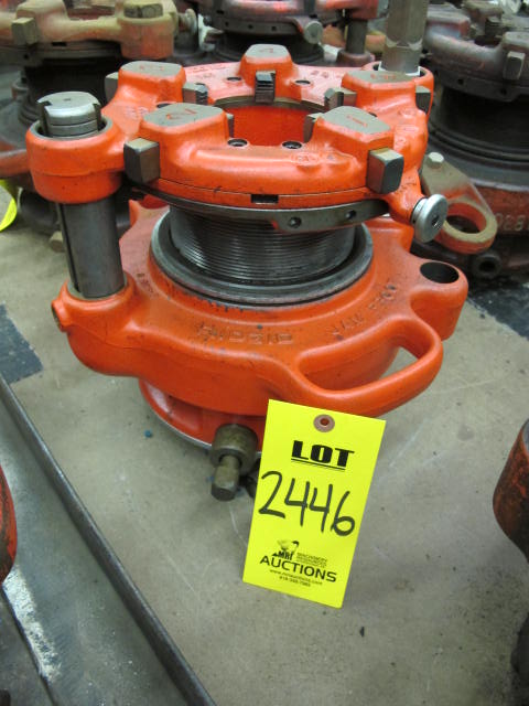 RIDGID MODEL 141 2.5"-4" THREADING HEAD (G-20) LOADING & HANDLING FEE $10-2446