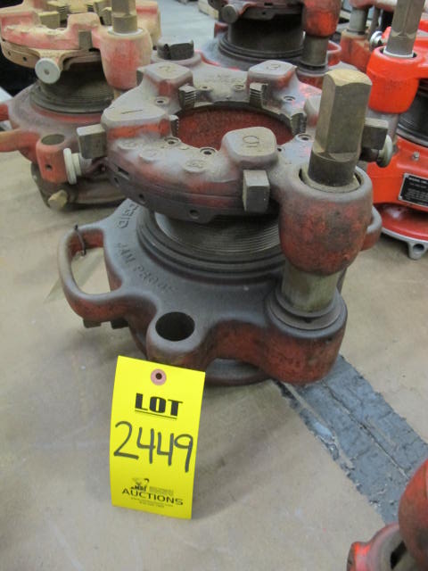 RIDGID MODEL 141 2.5"-4" THREADING HEAD (G-20) LOADING & HANDLING FEE $10-2449