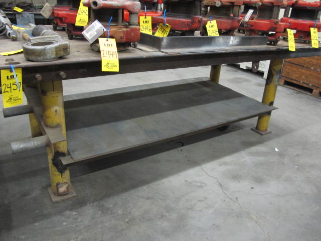 56"X104"X1/2" WELDING TABLE (G-20) LOADING & HANDLING FEE $100-2457
