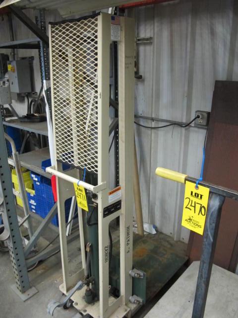 BEECH DIE CART (G-20) LOADING & HANDLING FEE $25-2471