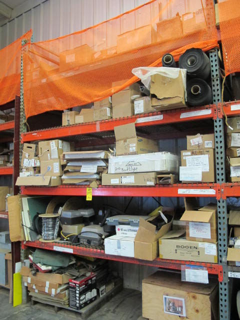 LARGE QTY ELECTRICAL SUPPLIES AND RELATED ITEMS (PALLET RACKING NOT INCLUDED) (G-20) (TO BE PURCHASED ONLY BY AN INSURED BUYER, TO BE LOADED BY HAND. NO FORKLIFT USE ALLOWED.)-2473