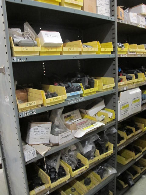 LARGE QUANTITY OF ELECTRICAL CONSISTING OF ALLIED POWER STRUT, APPLETON CONNECTORS, TAPS, FITTINGS, LOCK NUTS, SUPPORTS AND MISC (G-20) (TO BE PURCHASED ONLY BY AN INSURED BUYER, TO BE LOADED BY HAND. NO FORKLIFT USE ALLOWED.)-2474