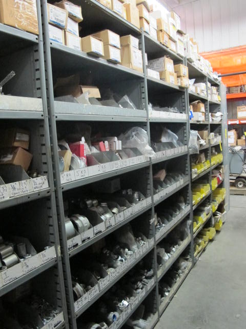 LARGE QUANTITY OF ELECTRICAL CONSISTING OF ALLIED POWER STRUT, APPLETON CONNECTORS, TAPS, FITTINGS, LOCK NUTS, SUPPORTS AND MISC (G-20) (TO BE PURCHASED ONLY BY AN INSURED BUYER, TO BE LOADED BY HAND. NO FORKLIFT USE ALLOWED.)-2474